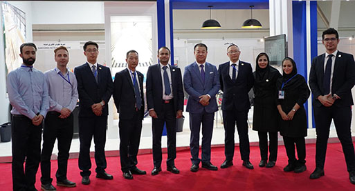 Iran Glass Exhibition of Huaruo Industrial Group in 2021